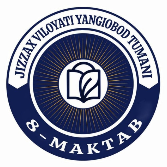 Yangiobod 8-Maktab logotipi